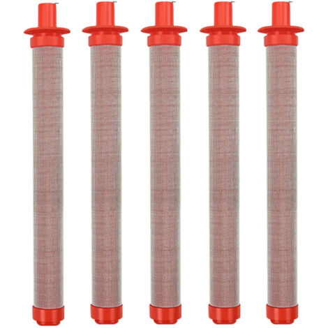 Vtizikl Lot de 5 filtres pour pistolet pulvérisateur - Accessoires pour machine de pulvérisation - Pièces de peinture sans air - 200 mailles