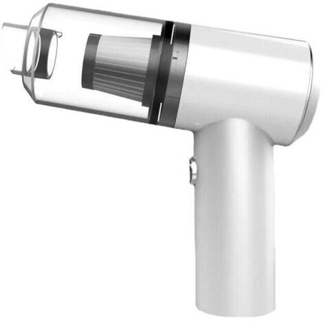 Vtizikl Mini aspirateur de voiture sans fil, rechargeable, 120 W, 6 000 PA, aspirateur à main