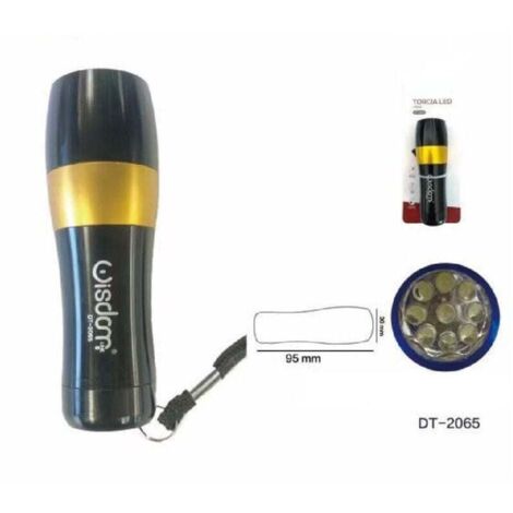 Vtizikl Mini Torcia Elettrica Luce Led Cob Tascabile Portatile Resistente Gancio Dt-2065 -