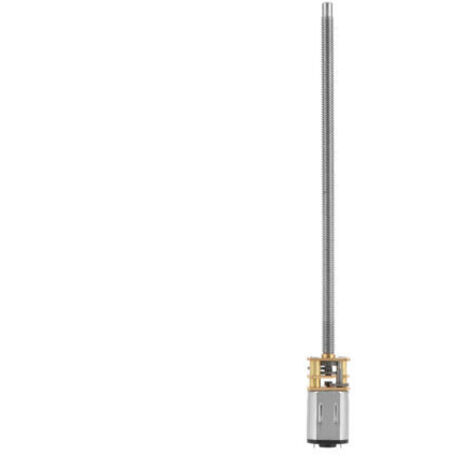 Vtizikl Moteur de réduction de bote de vitesses DC 6/12 V N20 avec arbre de sortie long M4 x 100 mm (6 V 60 tr/min)