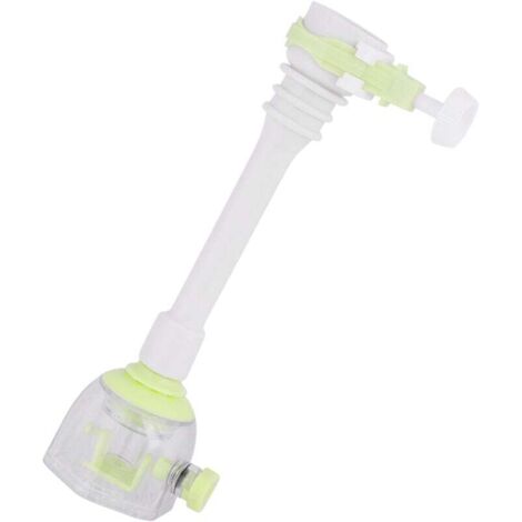 Vtizikl Mousseur pour robinet rotative à 360 ° Rallonge de robinet de cuisine anti-éclaboussures d'économie d'eau, 18cm