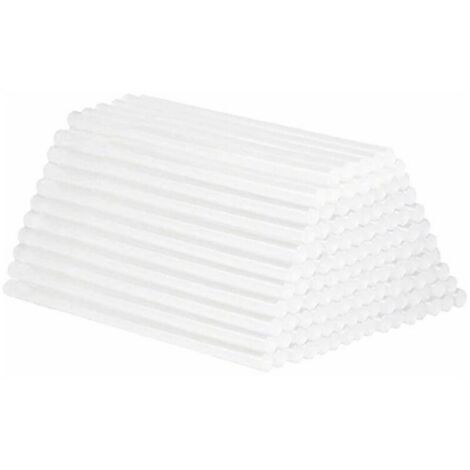 Vtizikl Paquete de 100 barras de pegamento caliente de 7 mm x 100 mm. Mini barras de pegamento caliente.