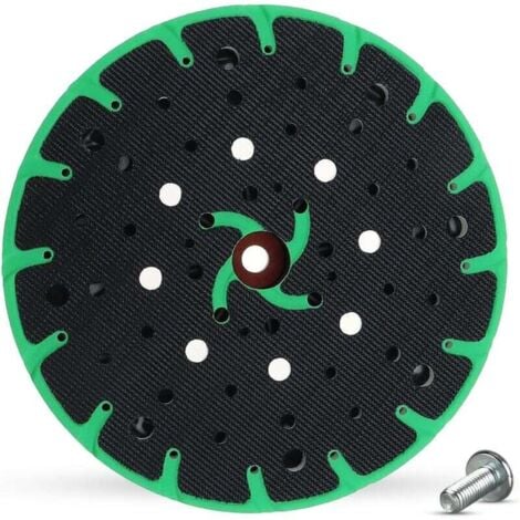 Disque Poncage Plateau De Ponçage 225 Mm Compatible Avec La Ponceuse Murale Scheppach DS 200 210 900 920 930 Ponceuse Girafe Aspirante
