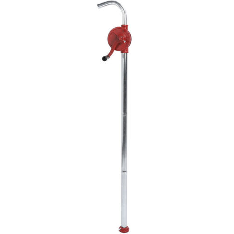 Pompe à Manivelle Pour Fûts - Débit 22 L/min - Pour Diesel, Gasoil, Fuel - Raccord G2'' - Marque WilTec - Neuf