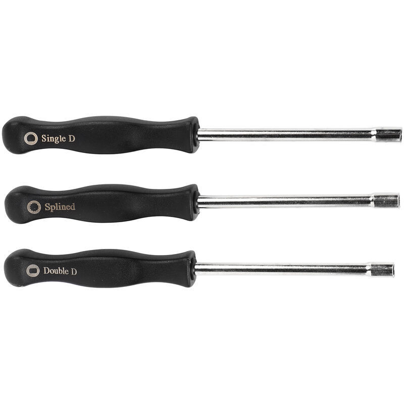 Vtizikl pour tournevis pacman Outil de réglage de carburateur 3 tournevis de réglage de carburateur Jeu d'outils de service de réglage de carburateur