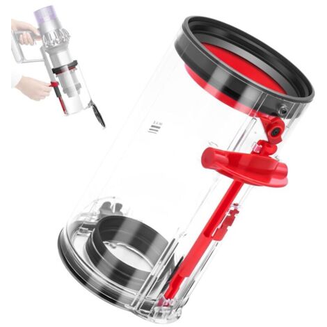 Vtizikl Reservoir de Poubelle pour Dyson V10 SV12 Absolute/Animal Aspirateur, Bac à Poussière Pièces Détachées No.969509-01