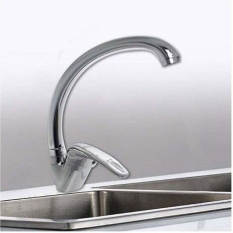 Vtizikl Rubinetto Da Cucina Miscelatore Da Lavello Monocomando Ottone Cromato 52845a -