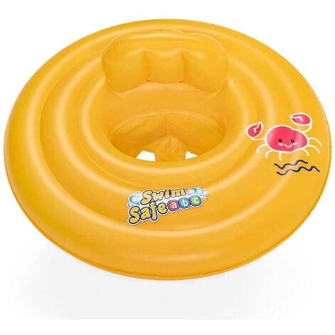 Vtizikl Salvagente Gonfiabile Galleggiante A Mutantina Per Bambini Rotondo 69cm Swim Safe 32096 -