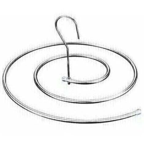 Vtizikl Secador de espiral para ropa de cama y mantas, gancho giratorio de acero inoxidable, tendedero de ropa con vapor