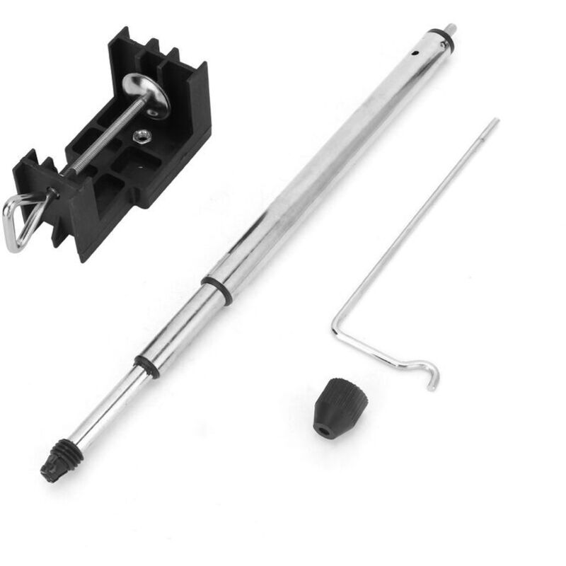 Vtizikl Support de Moteur à Arbre Flexible pour Outil Rotatif, Accessoires Escamotables de Broyeur de Bride de Support de Moulin Électrique A