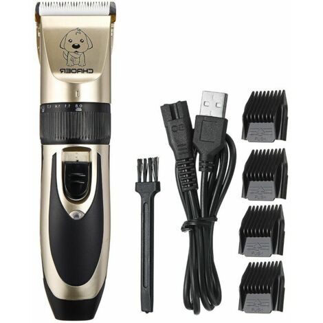 Vtizikl Tondeuse à cheveux électrique professionnelle USB Pr chien chat toilettage d'animaux