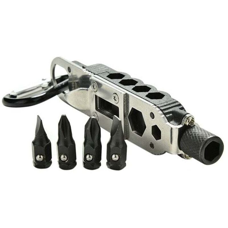 Image of Vtizikl Tournevis multifonctionnel , tournevis de poche portable avec lumière LED