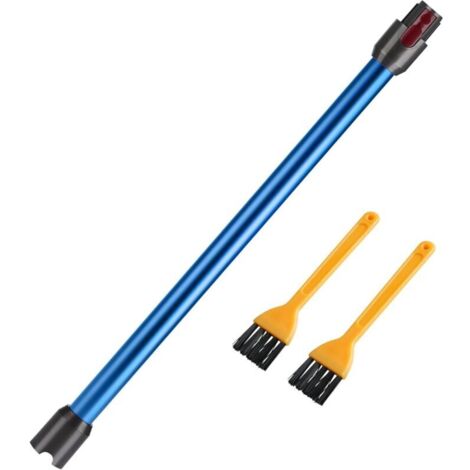 Vtizikl Tube d'Extension pour Aspirateurs - Compatible aveu Dyson V7/V8/V10/V11/V15, 72 cm, Aluminium Léger - Pièce Détachée de Rechange (bleu)