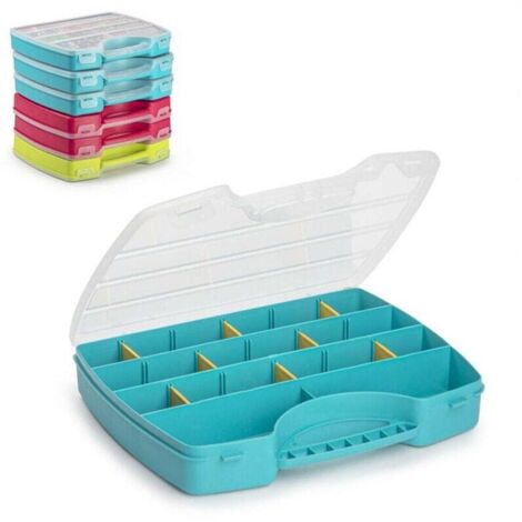 Vtizikl Valigetta Milleusi Mercury Scomparti 25,5x21x4 Cm In Plastica 11663 Vari Colori -