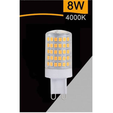 Vtizikl Vtizikl Led Smd G9 8 Watt 880 Lm Luce Calda Naturale Fredda Sparac-g9-8w-001 - -Bianco Naturale -
