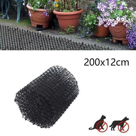 VtiziklBalcon de jardin filet anti-chat et chien fournitures pour animaux de compagnie pot de fleur anti-chat anti-tapis-Ensoleillé