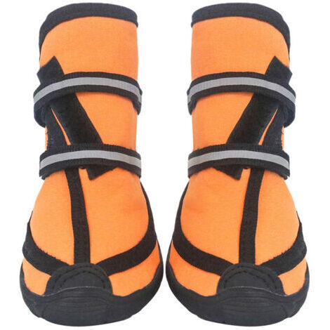 VtiziklBottes de sport pour chiens (orange 10.6x7.2 cm)