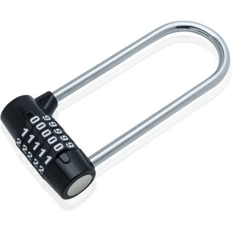 VtiziklCadenas de combinaison à 5 chiffres - verrou de 148mm robuste robuste - facile à utiliser et réinitialisable - petit cadenas pour casiers, extérieurs, usage intérieur, conteneurs et portes