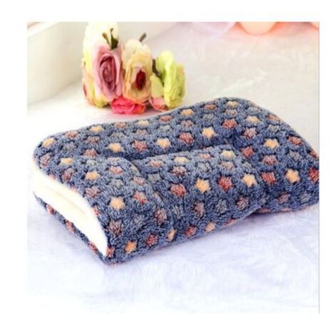 VtiziklChien chat couvre des couvre-molleton polaire fuite de tapis molle oreiller tampon pour chiot kitten motif xl
