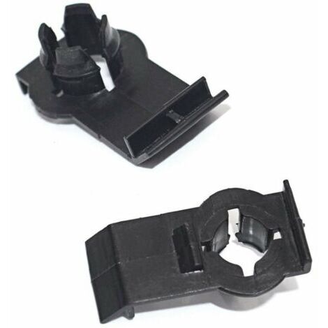 VtiziklClip de fixation de lève-vitre 2 pièces pour BMW X5E53 (noir)