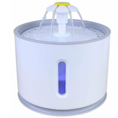 VtiziklFontaine D'Eau Automatique D'Animal Familier De 2.4L Avec La Fontaine D'Eau Potable D'Usb