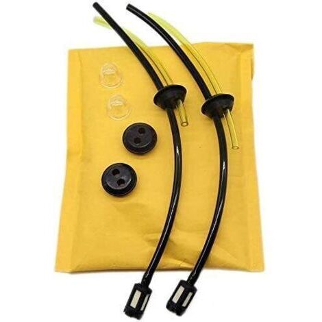 VtiziklKit de filtre à carburant universel 2x joint de tuyau de carburant pour débroussailleuse tondeuse tondeuse