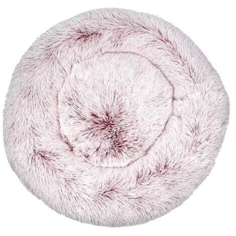 VtiziklLit pour chat, coussin moelleux, doux lavable pour chiens chats (dégradé rouge, 80 cm), Ensoleillé