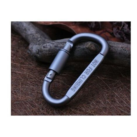 VtiziklMini Mousqueton Micro 2 avec Bouchon à vis, Paquet de 2