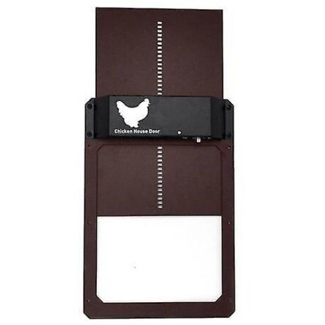 VtiziklOuvre-porte automatique de poulailler Capteur de lumière de poulailler Plus près