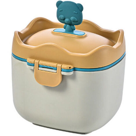 VtiziklPortable Biberon Boîte De Stockage Des Aliments Pour Bébés Sans BPA Bébé Dessin Animé Formule Bouteille Lait En Poudre Boîte Biberon