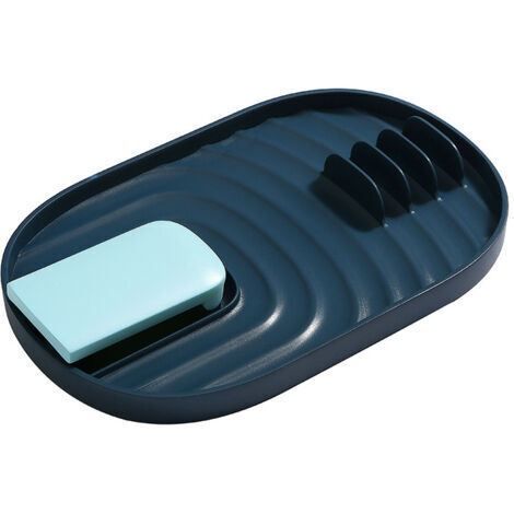 VtiziklPorte-ustensiles de cuisine et porte-couvercle de marmite Porte-cuillère pliable et porte-couvercle avec égouttoir, porte-ustensiles de cuisine pour spatule, pinces