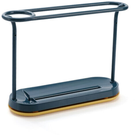 VtiziklPorte-vaisselle détachable Porte-savon Plateau de cuisine Organisateur De cuisine Rack Porte-éponge Évier