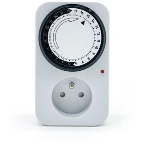 VtiziklProgrammateur - journalier mécanique inter. Voyant - 3500 W