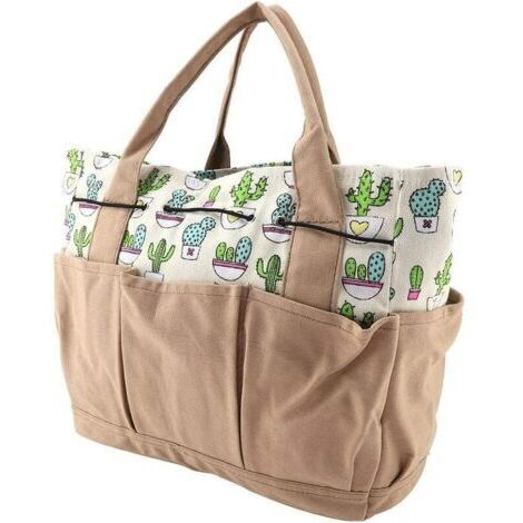 VtiziklSac fourre-tout - Sac de rangement pour outils de jardin - Porte-outils de jardin Ensemble d'outils pour plantes de jardin Sac de rangement Sac à langer