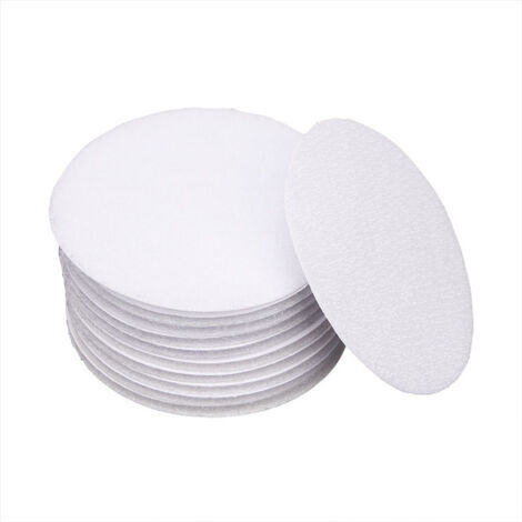 VtiziklScratch Autocollant Double Face, 20 Paire Bande Auto-Adhésif, Rectangle 6 x 4 cm, Rond 6 x 6 cm, Blanc