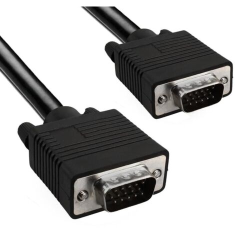 Vultech 5m VGA cavo VGA VGA (D-Sub) Nero
