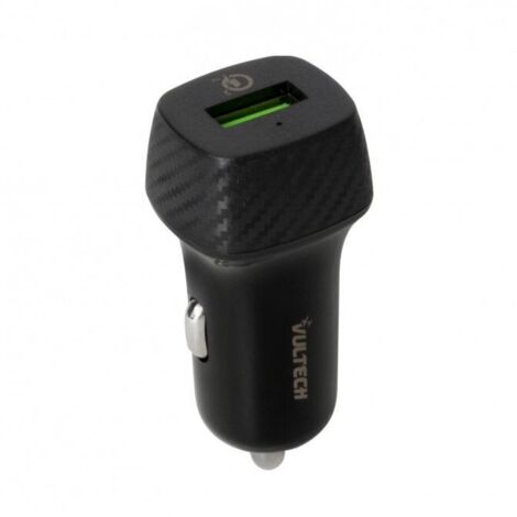 Vultech Caricatore da auto Uscita USB Quick Charge 3.0 18W