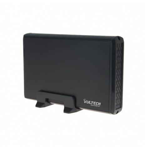 Vultech GS35U3 Box Esterno Custodia per Disco Rigido HDD Sata USB 3.2 Gen 1 Nero