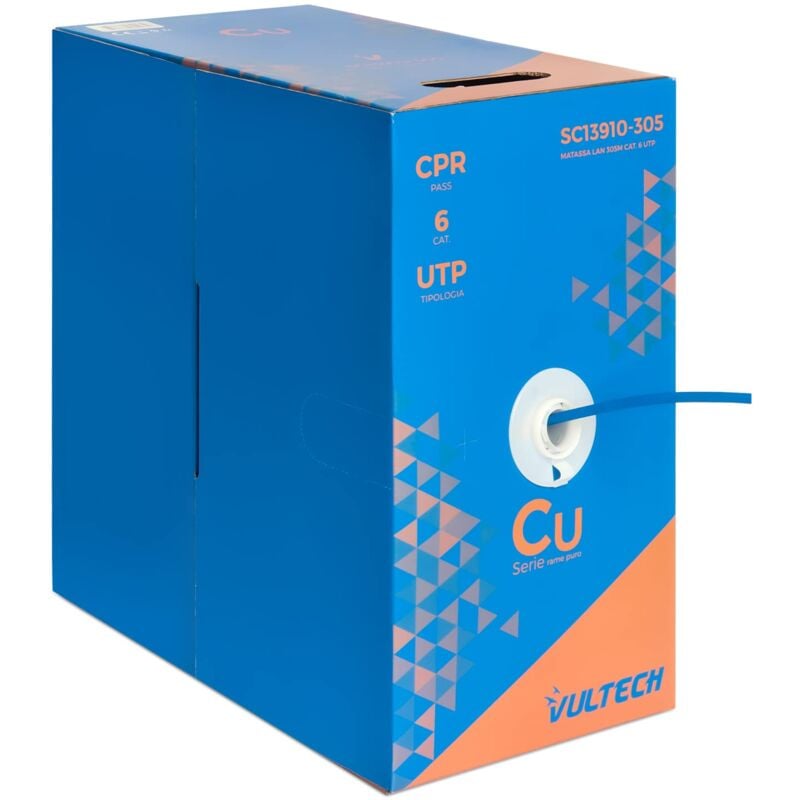 VulTech SC13910-305 Matassa Lan Cat. 6 UTP 305