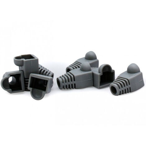 VulTech SN21424 Gommini, RJ45, Copri Plug, 50 pezzi, Grigio