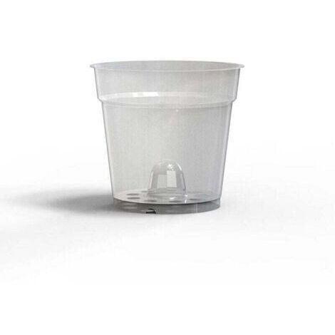 VURAHOME - 10 pièces Pot Fleurs , XU,Transparents Plastique Pot de Fleur,3.5", produit qualité supérieure, durable et fiable, matériaux sélectionnés, conforme normes, easy à utiliser -