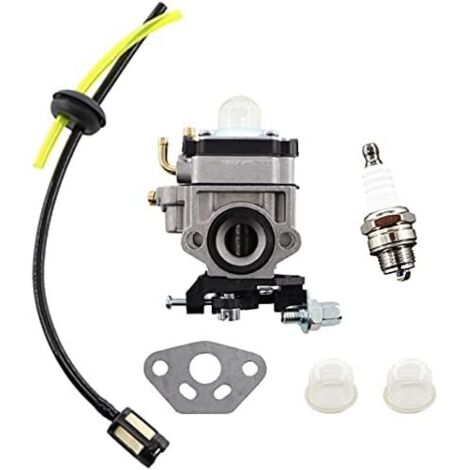 VURAHOME - 11mm Carburateur et Filtre à Essence durite Bougie pour AL-KO Alko débroussailleuse BC410 BC4535 BC 4125 Moteur