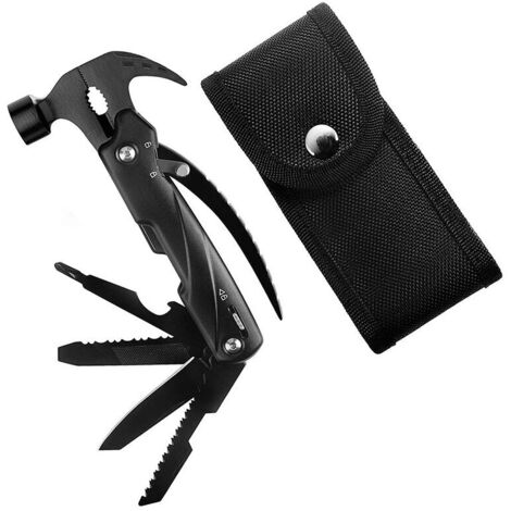 VURAHOME – 12-in-1 Multifunktionsmesser und -zange, Klappmesser und -zange, Vatertagsgeschenk, Multitool für Outdoor-Aktivitäten, Camping und Wandern