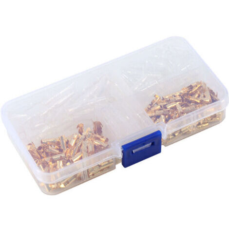 VURAHOME - 120pcs Bornes de connecteur à balle en laiton de 3,5 mm mâles et femelles avec couvercle isolant,DUBUNS
