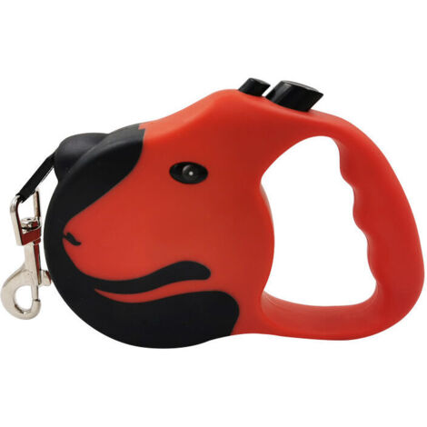 VURAHOME -3/5m Laisse De Chat Rétractable Chaîne De Chien Laisse De Chien Flexible Durable Laisse De Corde De Traction De Chat De Compagnie Laisses Pour Petits Moyens Fournitures Pour Animaux De Compa