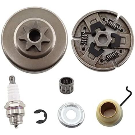VURAHOME - 3\\/8&34 7 dents pignon dembrayage à vis sans fin pour Stihl MS290 MS310 MS390 029 039 Remplace 1125 640 2000