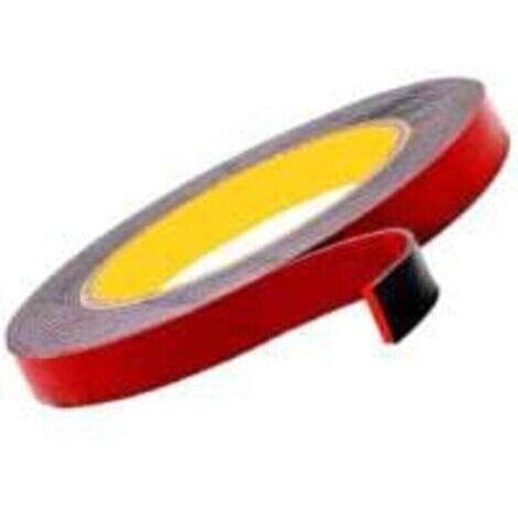 VURAHOME - 3M VHB Ruban Adhésif Double Face Extra Fort, Noir, Étanche, Résistance à haute température, pour intérieur & extérieur, 3m x 1.5cm,de
