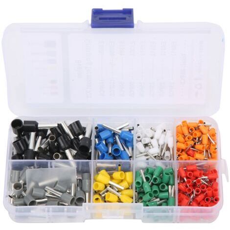 VURAHOME - 400Pcs Connecteur de câblage à borne isolée Fournitures industrielles AWG 22 ‑ 10,DUBUNS