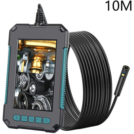 VURAHOME - 4,3 Pouces IPS Endoscope Ecran Haute Definition 1080P IP68 Industriel Accueil Endoscopes Avec 9 LED De L'Objectif 2 Megapixels Magnifier Compatible Avec Android IOS
