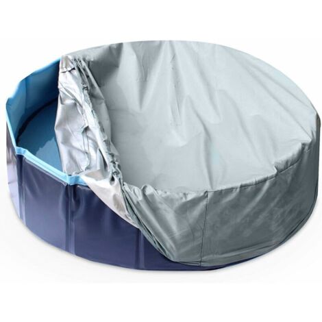 VURAHOME - Accessories Housse universelle pour piscine pour animaux domestiques - Compatible avec les piscines rondes portables de 152,4 à 162,6 cm